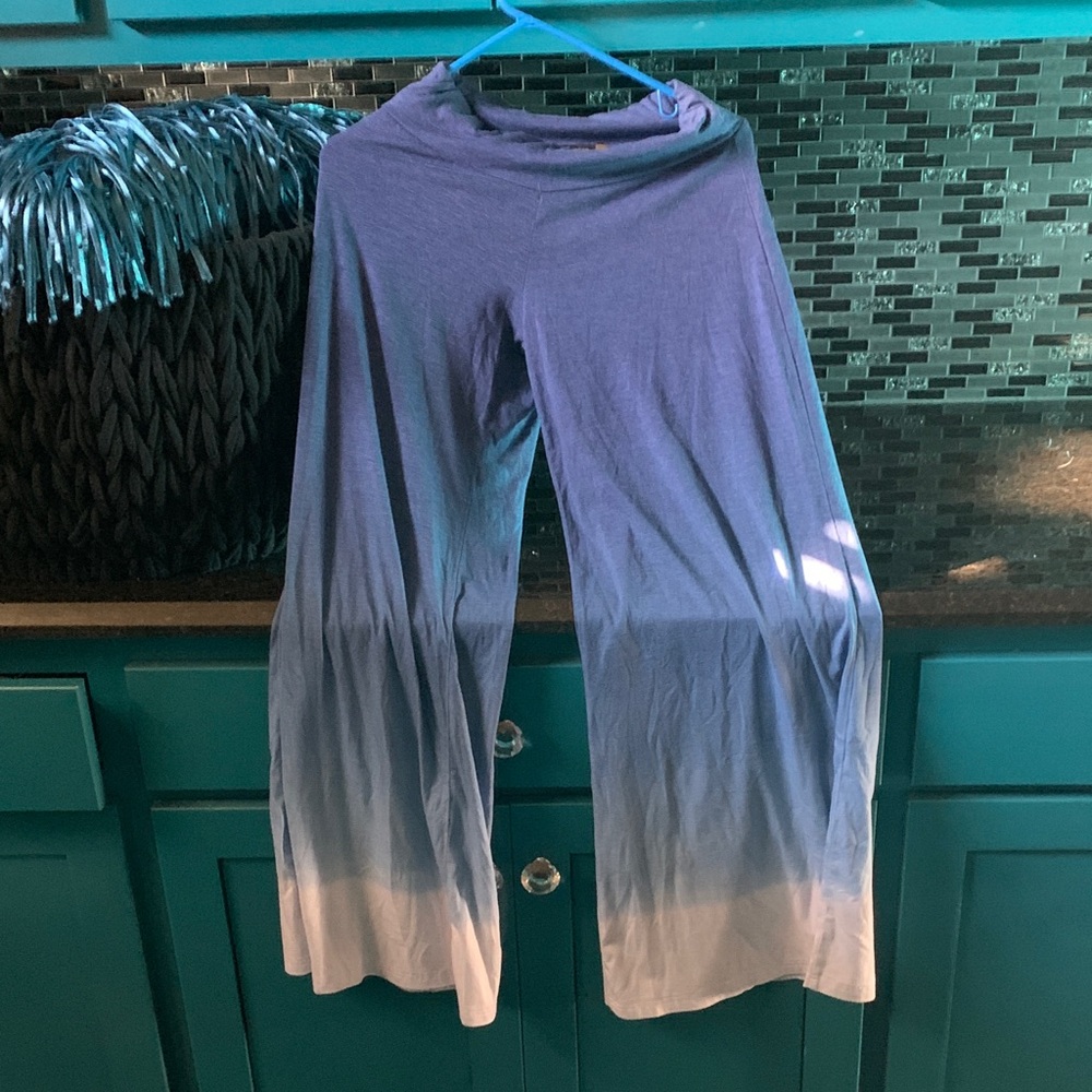 Saint Grace Indigo and White Ombre Pants